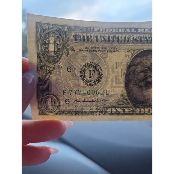 Santa Claus $1 Dollar Bill 2003 Real U.S. One Dollar Bill Money - Picture 11 of 16